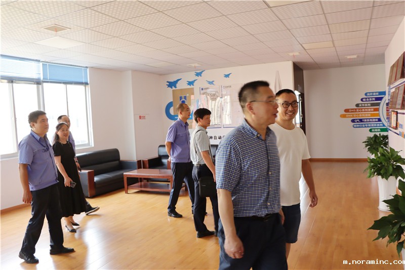 中船海洋装备集团副总经理陈建平一行到九江英智科技有限公司调研